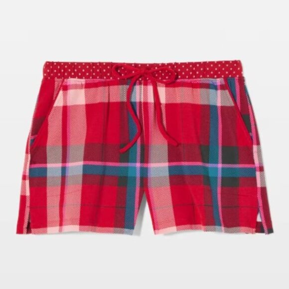 NWT Soma Embraceable Long-Sleeve Notch Top & Short Pj Set - Picture 8 of 8